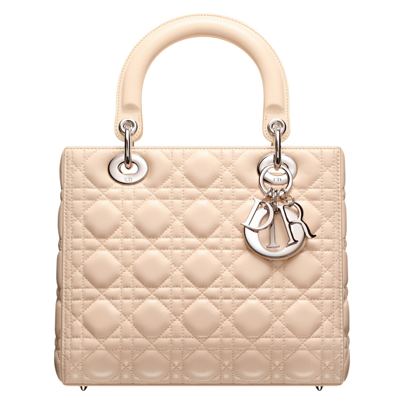 Bag CAL44551 M158 Pinky beige Lady Dior
